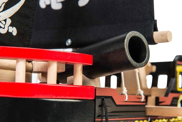 Duży statek piracki dla dzieci 3+ – Barbarossa Le Toy Van (FSC).