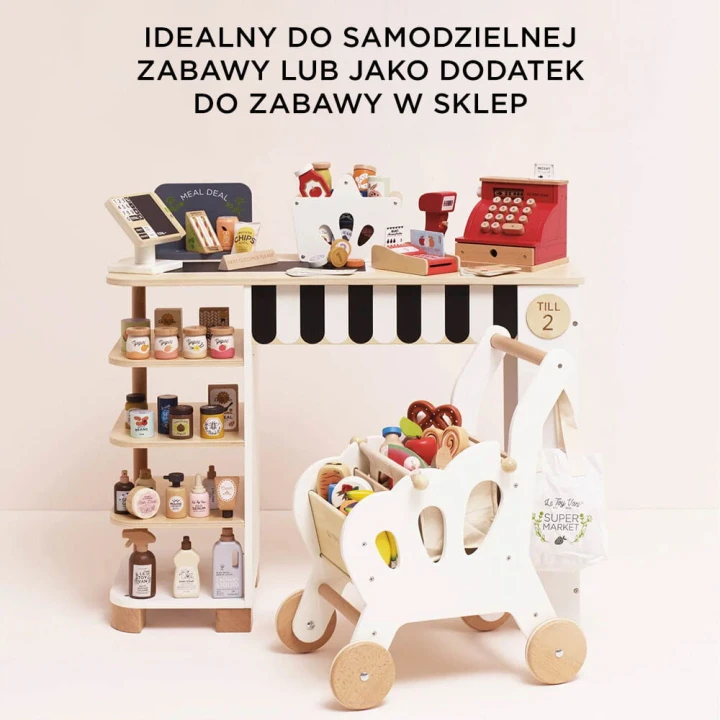 Karta i paragon w zestawie – drewniany terminal Le Toy Van (FSC).