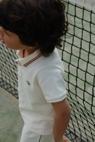 Konges Slojd dziecieca koszulka polo w stylizacji