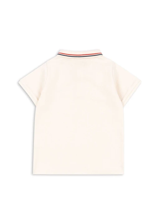 Konges Slojd dziecieca koszulka polo jasna przod