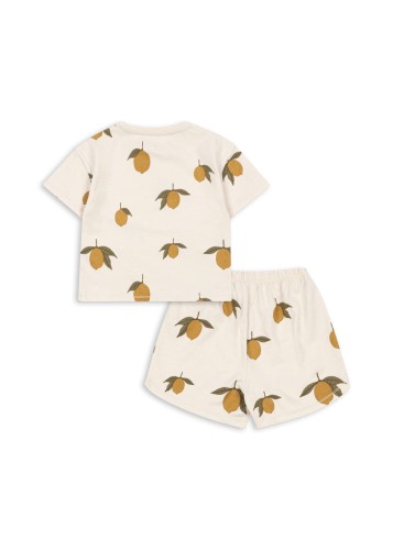 Komplet dziecięcy koszulka i spodenki Konges Sløjd.