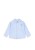 Błękitna koszula dziecięca z bawełny organicznej