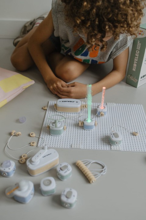 Zestaw elektryczny dla dzieci Kidywolf KIDYELEC Starter w zabawie