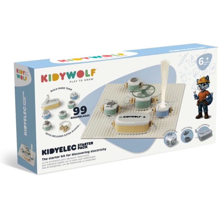Kidywolf KIDYELEC Starter - zestaw elektryczny dla dzieci 6+