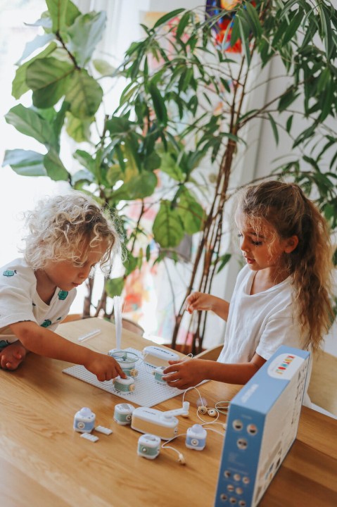 Zestaw STEM Kidywolf KIDYELEC Expert do nauki obwodów