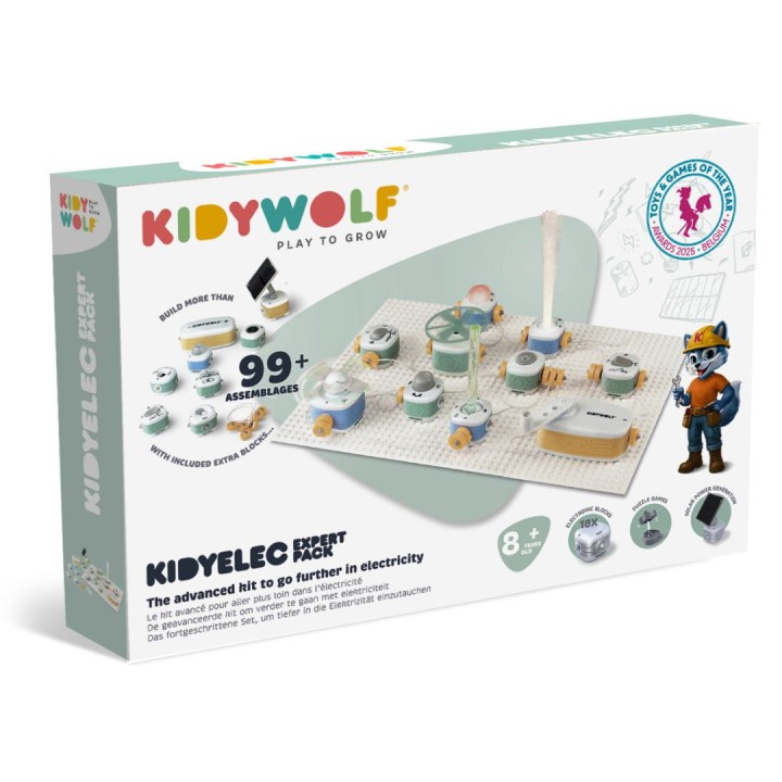 Kidywolf KIDYELEC Expert - zestaw elektryczny dla dzieci 8+