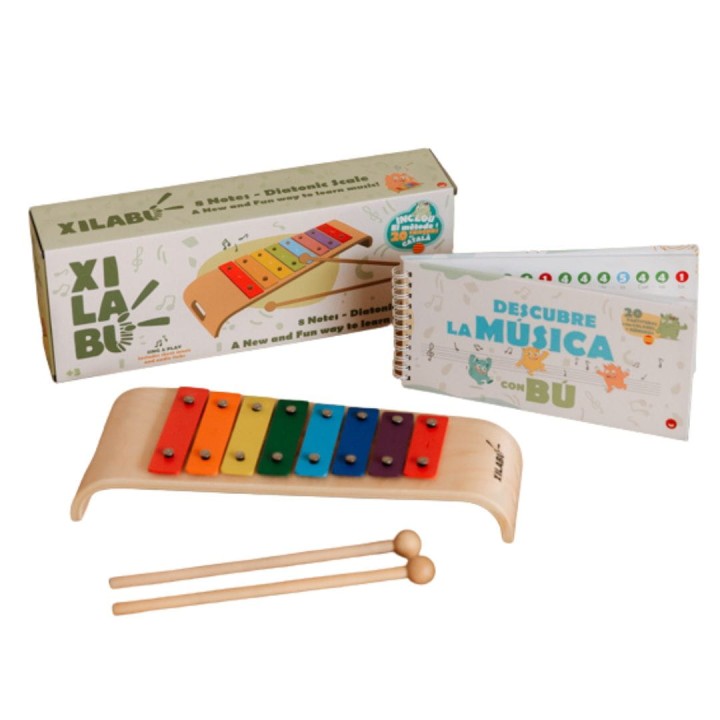 Juegaconmigo Xilabu - ksylofon 8 tonowy dla dzieci 3+