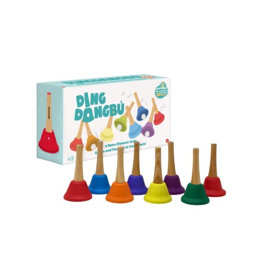 Juegaconmigo DingdangBú Bells - dzwonki muzyczne 8 tonowe dla dzieci 3+