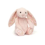 Blossom Blush Bunny Cherry króliczek z kwiecistymi uszami pudrowy róż 31 cm