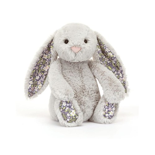 Jellycat Blossom Silver Bunny Bloom króliczek srebrny 31 cm