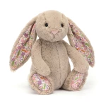 Blossom Beige Bunny Petal króliczek z kwiecistymi uszami beżowy 31 cm