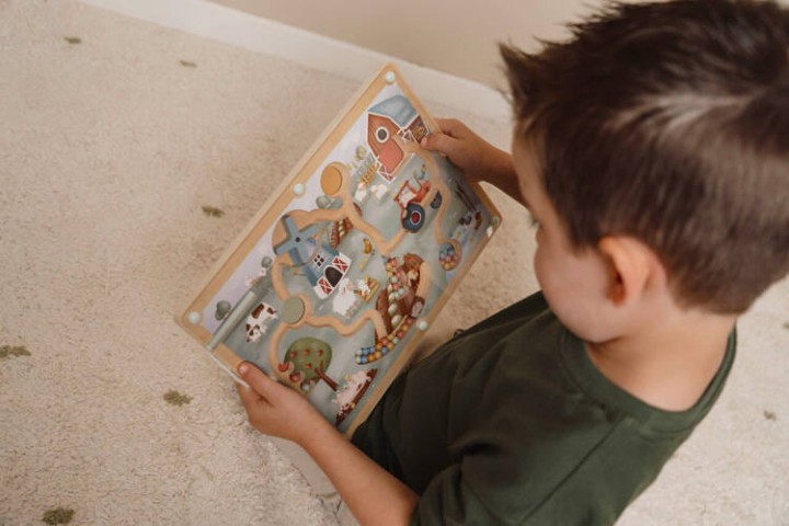 Little Dutch magnetyczny labirynt Little Farm FSC LD7164