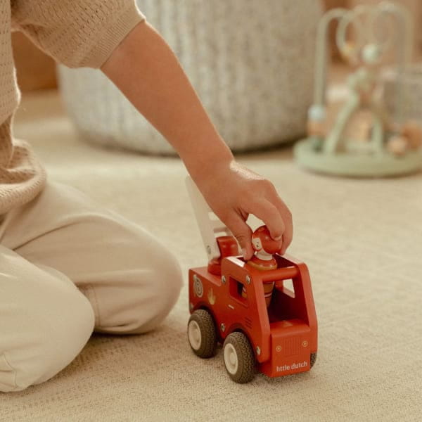 Little Dutch straż pożarna FSC – zabawa dla malucha 12m+