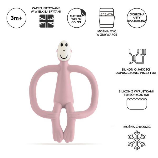 Matchstick Monkey gryzak ze szczoteczką – instrukcja i bezpieczeństwo