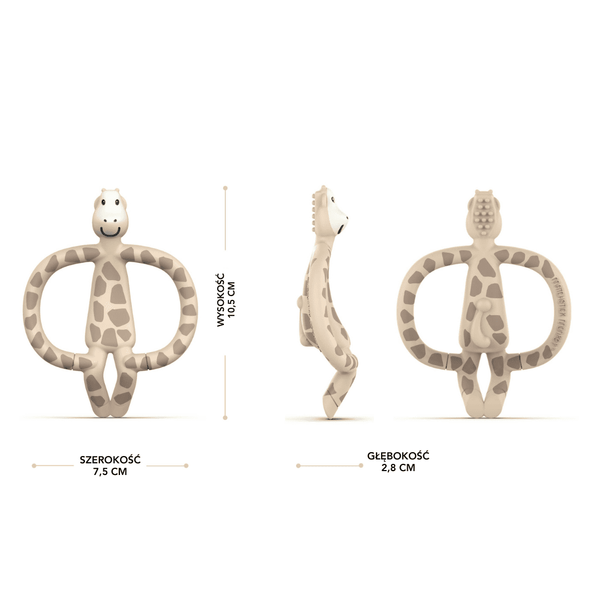 Gryzak Matchstick Monkey żyrafa Gigi – informacje o produkcie