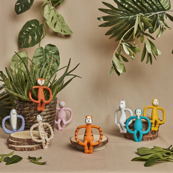 Gryzak Matchstick Monkey – żyrafa Gigi (3m+)