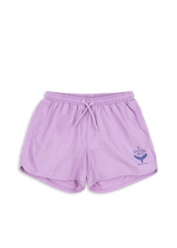 Konges Sløjd szorty kąpielowe Pomio Swim Shorts GRS liliowe Lupine widok główny