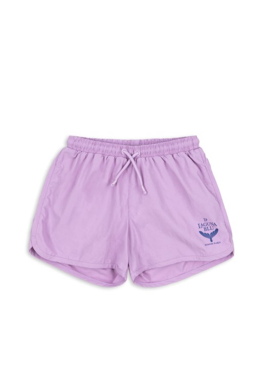 Konges Sløjd szorty kąpielowe Pomio Swim Shorts GRS liliowe Lupine widok główny