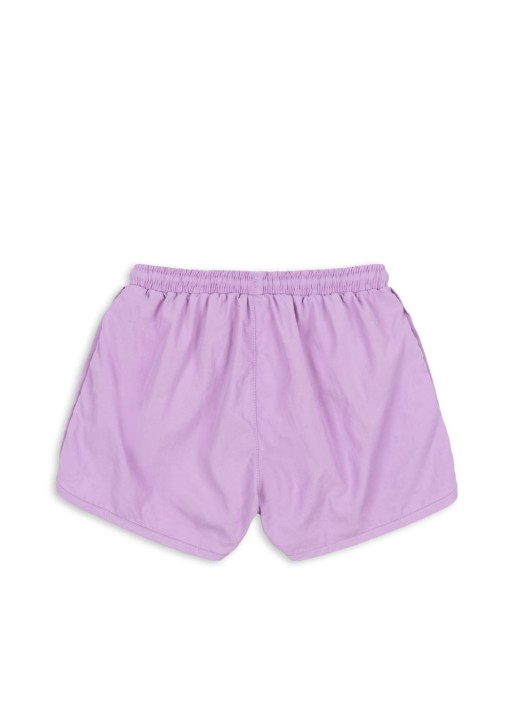 Konges Sløjd szorty kąpielowe Pomio Swim Shorts GRS liliowe Lupine widok z przodu