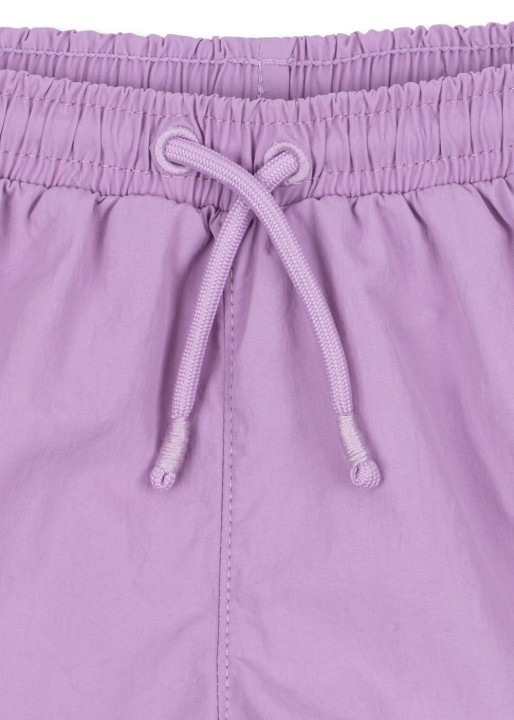 Konges Sløjd szorty kąpielowe Pomio Swim Shorts GRS liliowe Lupine talia i sznurek