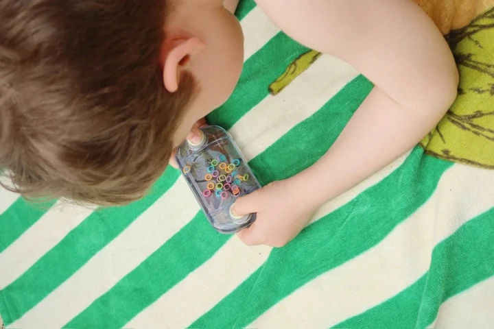 Water Ring Game wodna gra zręcznościowa dinozaury zabawa dziecka 1