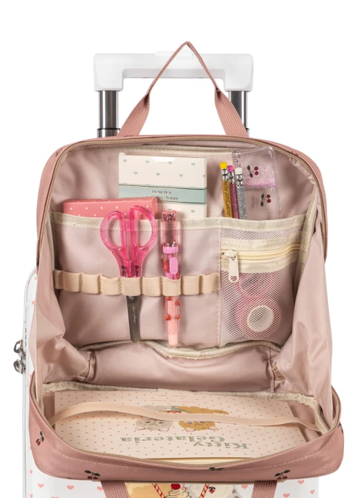 Konges Sløjd Holiday Essentials Bag torba podróżna zestaw kreatywny wiśnie komplet