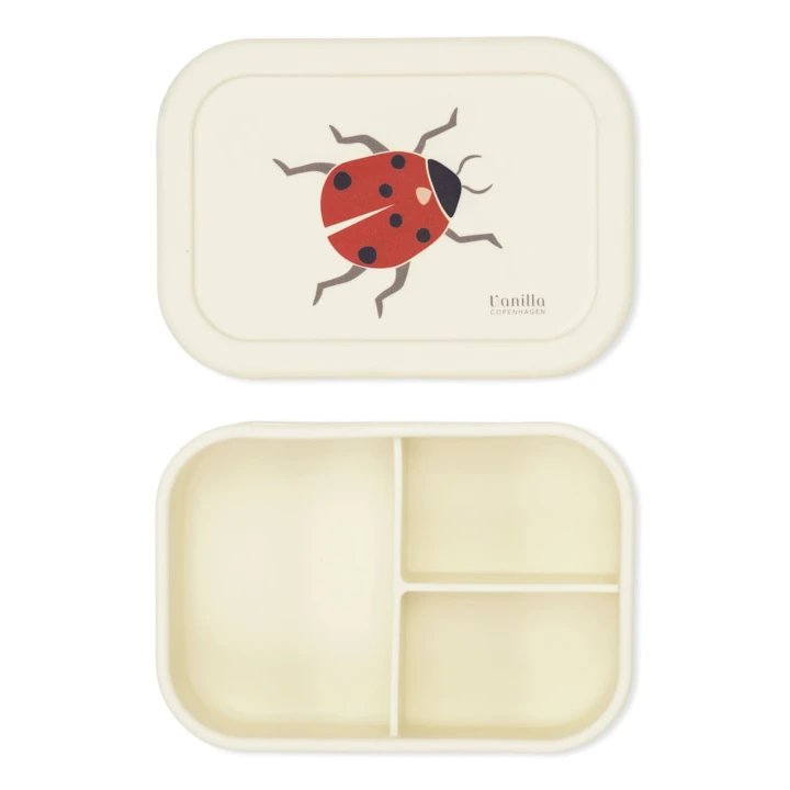 Vanilla Copenhagen lunchbox silikonowy biedronka 700 ml widok calosci