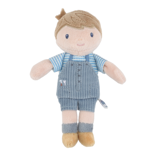 Little Dutch laleczka Jim 10 cm na białym tle