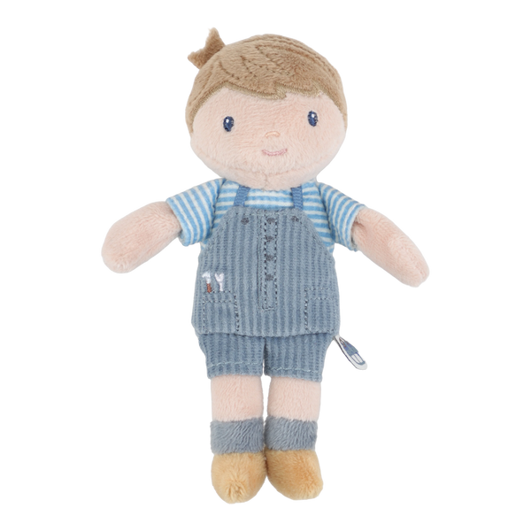 Little Dutch laleczka Jim 10 cm na białym tle
