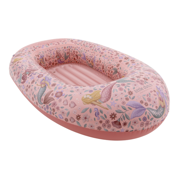 Pontonik do pływania Dreamy Mermaid na białym tle