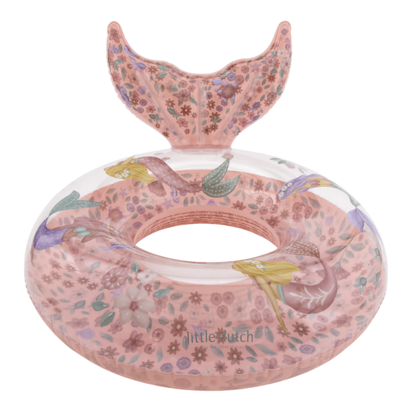 Koło do pływania Dreamy Mermaid na białym tle