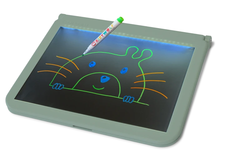 Kidywolf KIDYDRAW PRO zielony widok z przodu