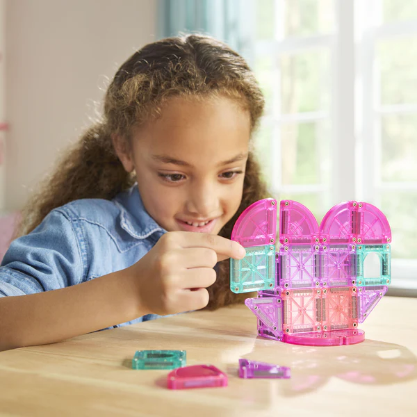 klocki magnetyczne micromags heart to heart travel w zabawie