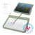 Kidywolf KIDYDRAW PRO zielony tablet w otwartej formie