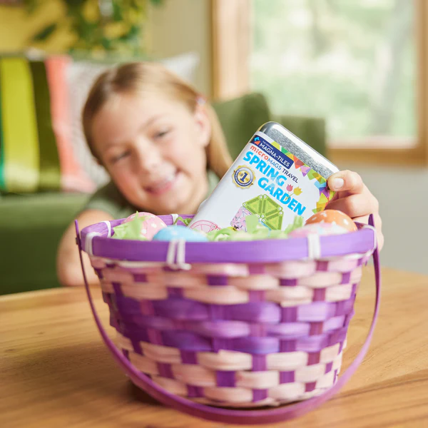 klocki magnetyczne micromags spring garden travel aranzacja