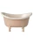 Maileg Bathtub Mouse Rose – różowa wanna vintage widok z boku