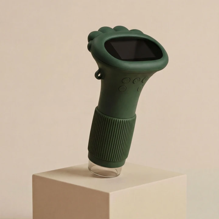 kidloupe-mikroskop-dzieciecy-zielony-z-boku-2