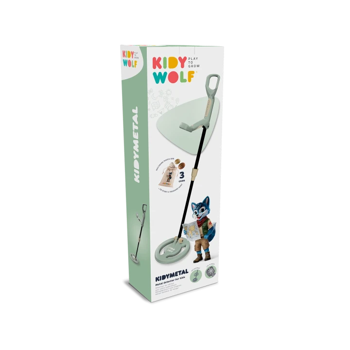 Kidywolf KIDYMETAL Green zestaw z akcesoriami