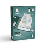 Tablet graficzny z szablonami do rysowania KIDYDRAW PAD Meli Melo