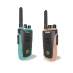 Walkie-talkie dalekiego zasięgu Kidytalk turkusowo-beżowe