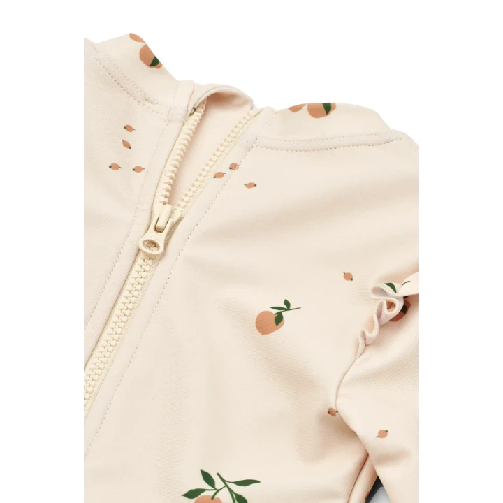 Wzór Peach / Sea shell w kostiumie kąpielowym niemowlęcym LIEWOOD Sille