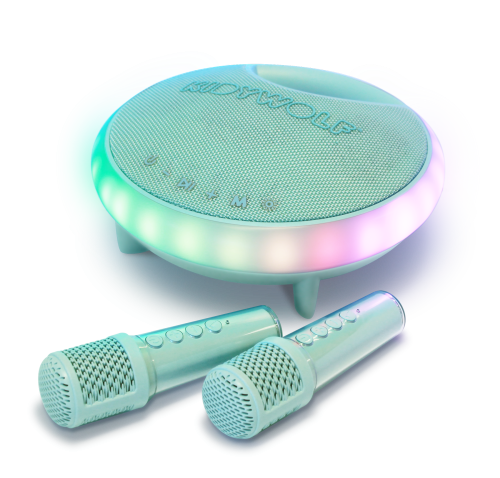 Kidywolf KIDYKARAOKE przenosny glosnik karaoke z 2 mikrofonami zdjecie produktu