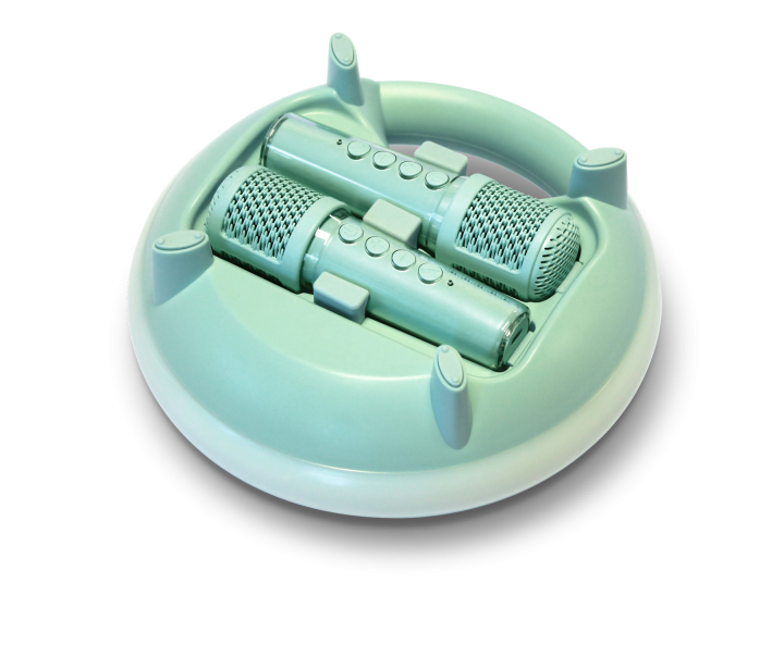 Kidywolf KIDYKARAOKE przenosny glosnik karaoke widok z gory