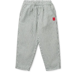 Borris Stripe Classic Navy / Creme de la Creme – spodnie jeansowe w paski