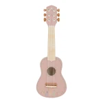 Drewniana gitara różowa Safari Friends FSC