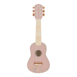 Drewniana gitara różowa Safari Friends FSC