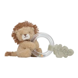Ring Rattle Yellow Safari Friends – grzechotka z lwem