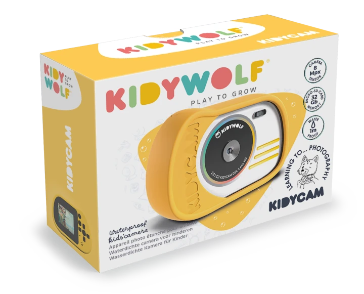 kidywolf-kidycam-orange-aparat-wodoodporny-dla-dzieci-zestaw