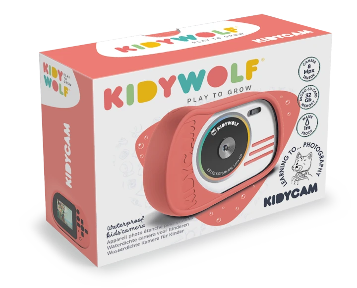 kidywolf-kidycam-pink-aparat-wodoodporny-dla-dzieci-zestaw