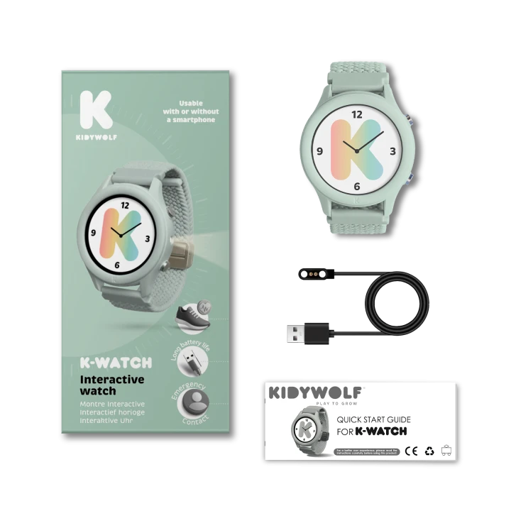 kidywolf-k-watch-green-smartwatch-dla-dzieci-opakowanie-zegarek